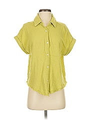 Hem & Thread Short Sleeve Blouse