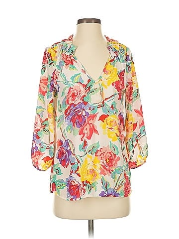Karlie 3/4 Sleeve Blouse (view 1)