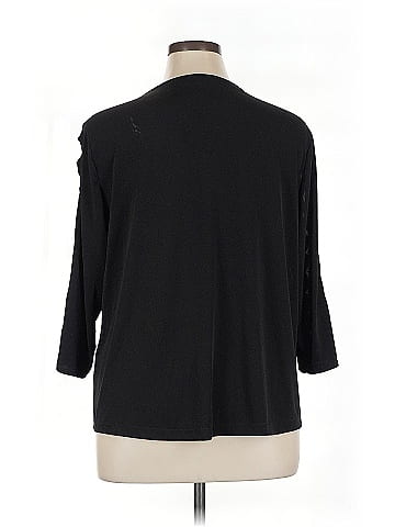 Susan Graver 3/4 Sleeve Top (view 2)