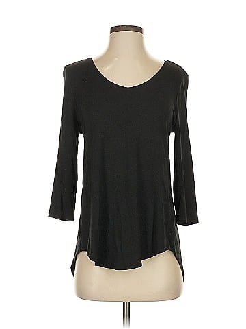 White House Black Market 3/4 Sleeve T-Shirt (view 1)