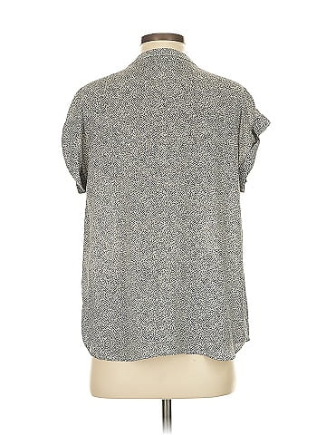H By Halston Short Sleeve Blouse (view 2)