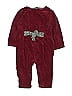 Zara Baby 100% Cotton Burgundy Long Sleeve Onesie Size 9-12 mo - photo 1