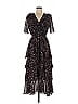 Hale Bob 100% Polyester Black Cocktail Dress Size M - photo 1