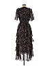Hale Bob 100% Polyester Black Cocktail Dress Size M - photo 2