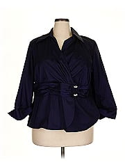 R&M Richards 3/4 Sleeve Blouse