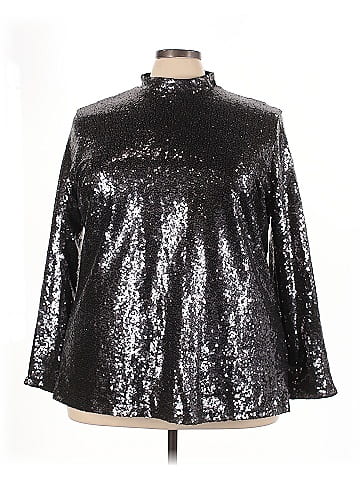 Lane Bryant Long Sleeve Blouse (view 1)