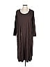 Roaman's Brown Long Sleeve T-Shirt Size 18 - photo 1