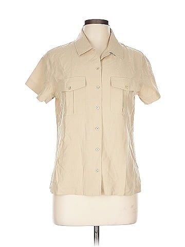 Kate Hill Short Sleeve Silk Top (view 1)
