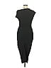 Sportmax Solid Black Cocktail Dress Size XL (estimated) - photo 2