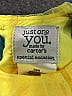 Just One You Made by Carter's 100% Polyester Yellow Dress 0-3 MO / 3 MO - photo 3