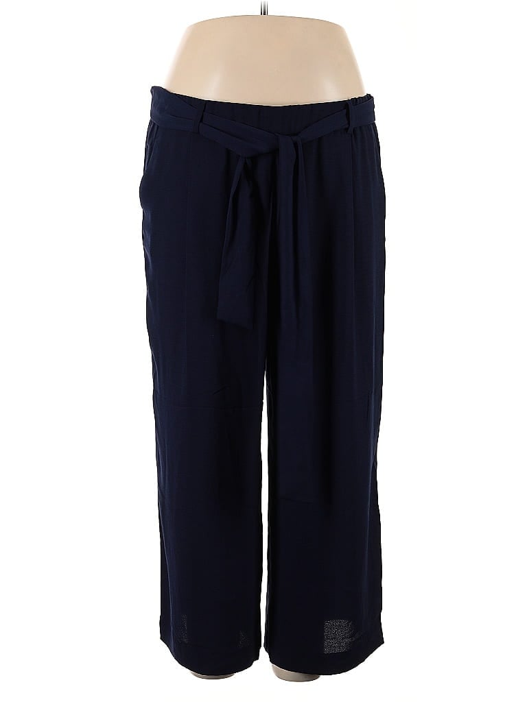 Pre-owned Halogen Casual Pants In Blue