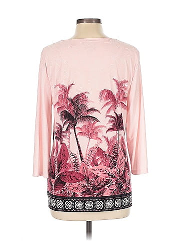 JM Collection 3/4 Sleeve Top (view 2)