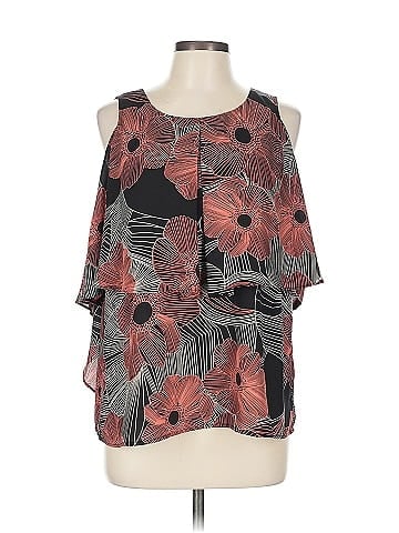 Skies Are Blue Sleeveless Blouse (view 1)