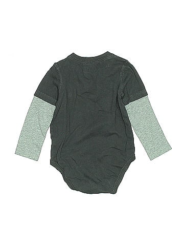 Jumping Beans Long Sleeve Onesie (view 2)