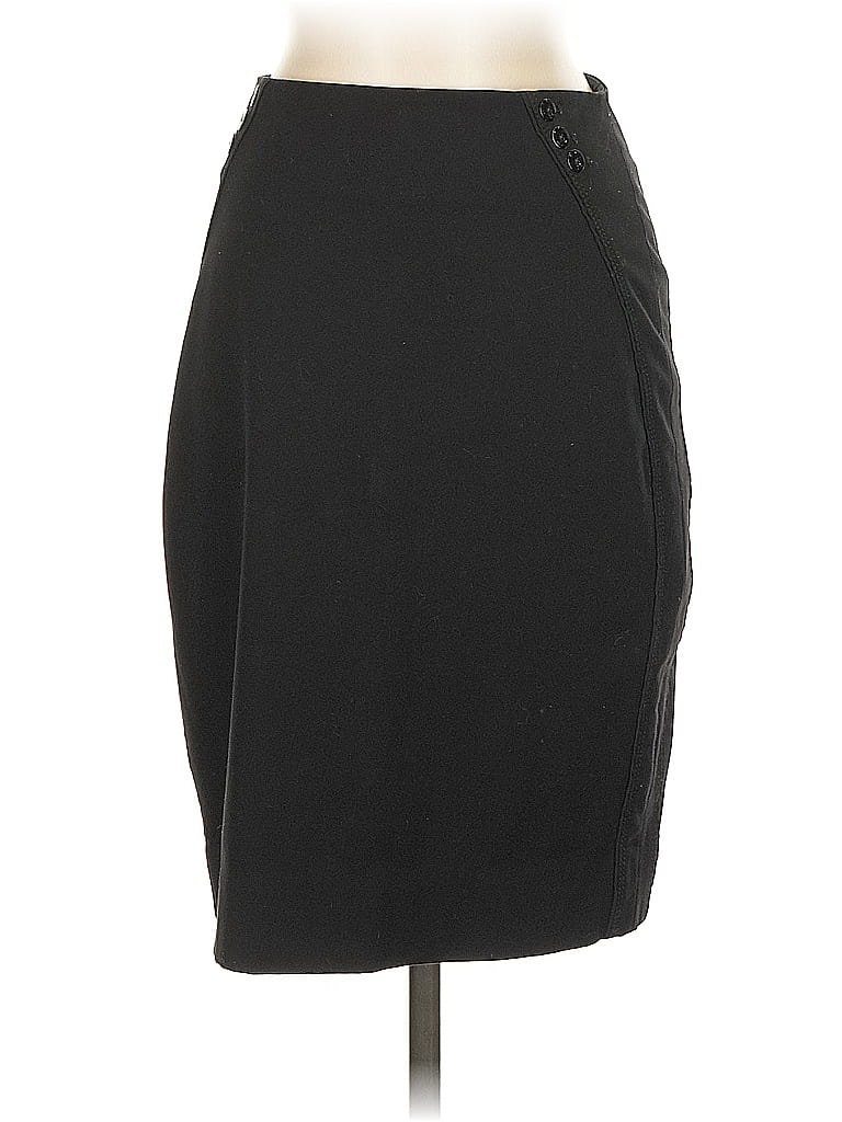 Pre-owned White House Black Market Formal Skirt In Black