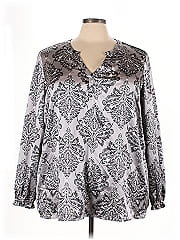 Lane Bryant Outlet Long Sleeve Blouse