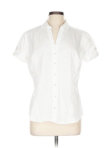 7th Avenue Design Studio New York & Company Short Sleeve Blouse (view 1)