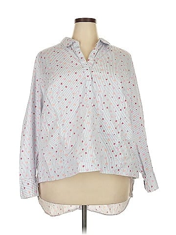 Woman Within Long Sleeve Blouse (view 1)