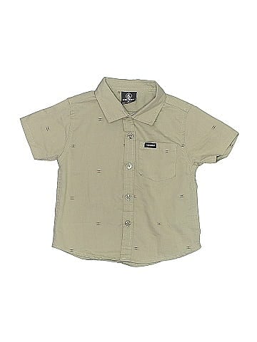 Volcom Short Sleeve Button-Down Shirt (view 1)