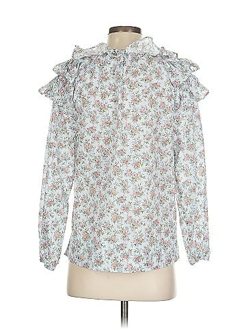 Liberty Art Fabrics for J.Crew Long Sleeve Blouse (view 2)