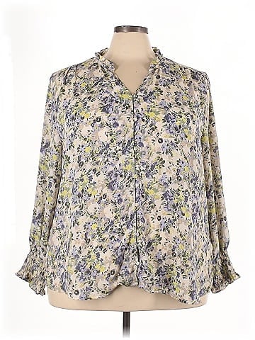 Maurices 3/4 Sleeve Blouse (view 1)