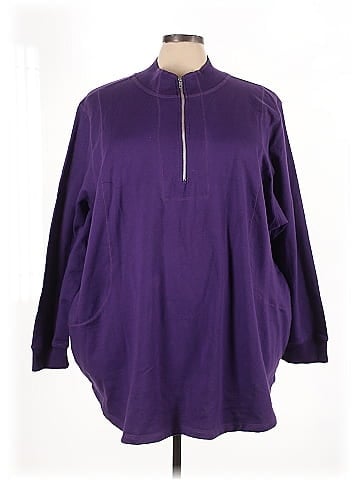 Woman Within Pullover Sweater (view 1)