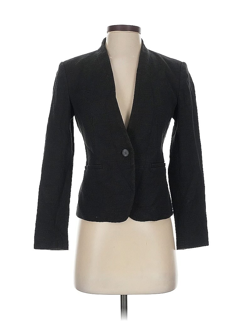 Pre-owned Ann Taylor Loft Blazer Jacket In Black