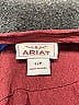 Ariat 100% Rayon Burgundy Long Sleeve Blouse Size S - photo 6