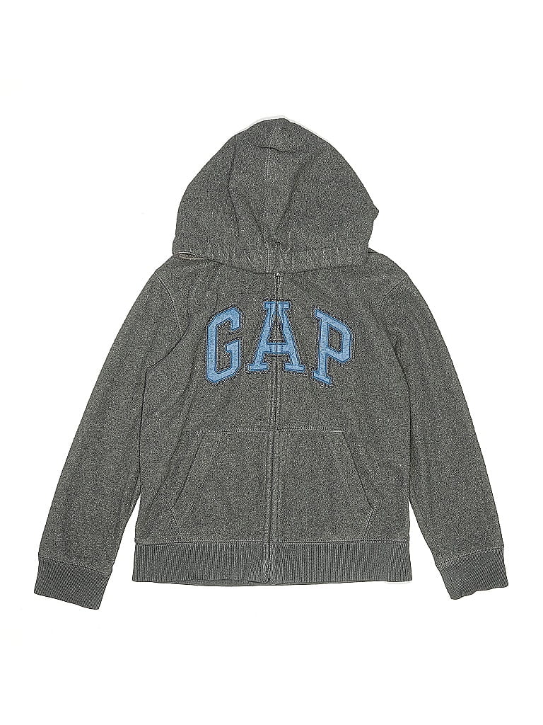 Click to view more detailed imagery on our partner's website Pre-owned Gap Kids' Zip Up Hoodie In Gray