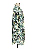 Left Coast by Dolan 100% Viscose Print Green Casual Dress Size M - photo 3