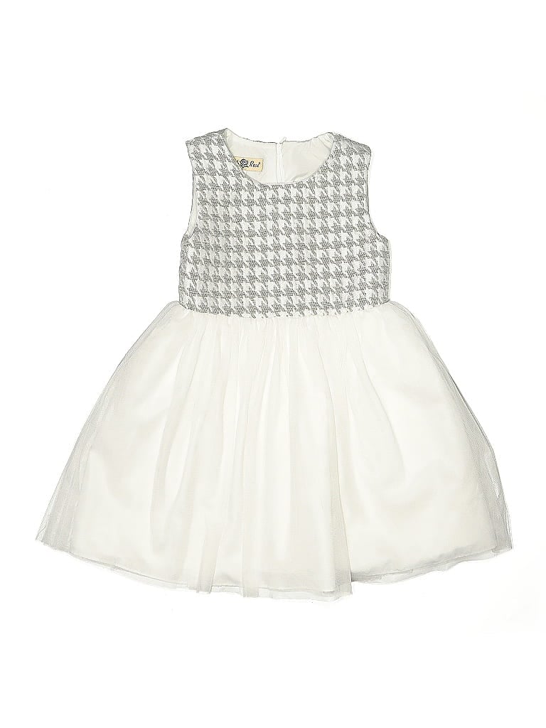 Click to view more detailed imagery on our partner's website Pre-owned Purple Rose Kids' Dress In White