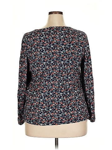 Lucky Brand 3/4 Sleeve Blouse (view 2)
