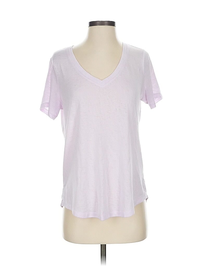 Pre-owned Athleta Short Sleeve T-shirt In Pink