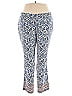 Talbots Outlet Paisley Blue Casual Pants Size 20 - photo 1