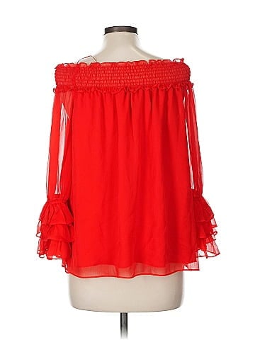 CeCe 3/4 Sleeve Blouse (view 2)