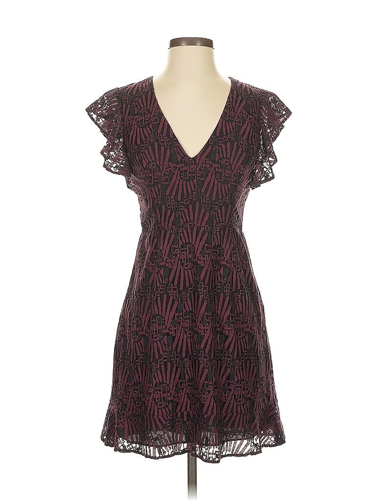 Click to view more detailed imagery on our partner's website Pre-owned Bcbgeneration Cocktail Dress In Burgundy