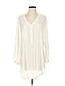 Smythe 100% Polyester Ivory 3/4 Sleeve Blouse Size XS - photo 1