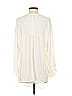 Smythe 100% Polyester Ivory 3/4 Sleeve Blouse Size XS - photo 2