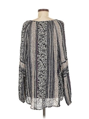 Ruff Hewn Long Sleeve Blouse (view 2)