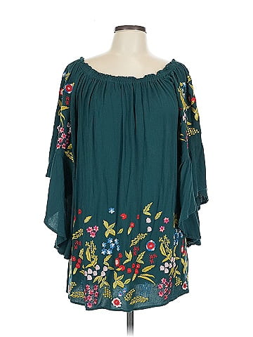 Umgee 3/4 Sleeve Blouse (view 1)