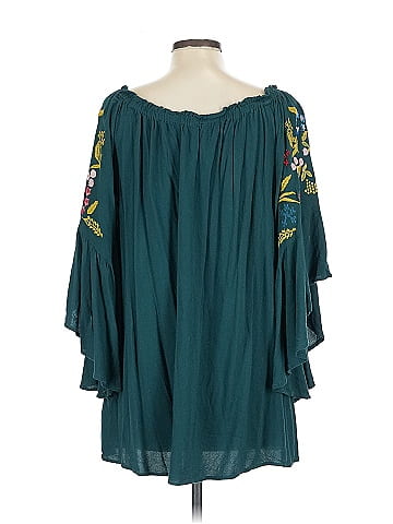 Umgee 3/4 Sleeve Blouse (view 2)