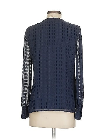 Tory Burch Long Sleeve Silk Top (view 2)