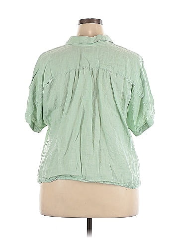 Lands' End Short Sleeve Blouse (view 2)