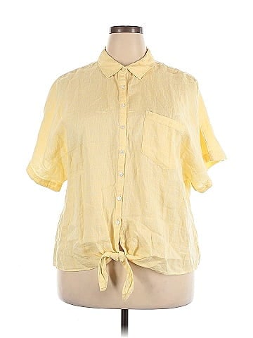 Lands' End Short Sleeve Blouse (view 1)