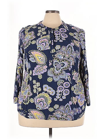 Talbots 3/4 Sleeve Blouse (view 1)