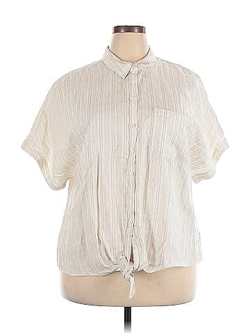 Lands' End Short Sleeve Blouse (view 1)