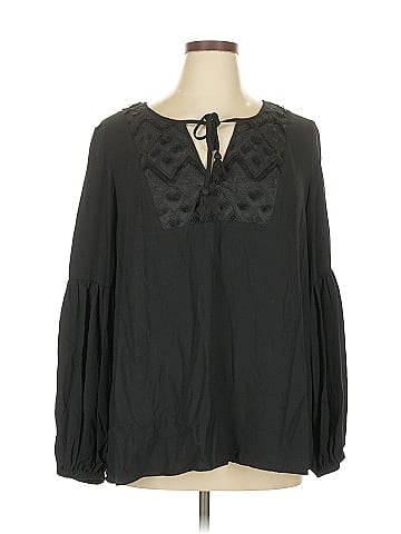 Kensie Long Sleeve Blouse (view 1)
