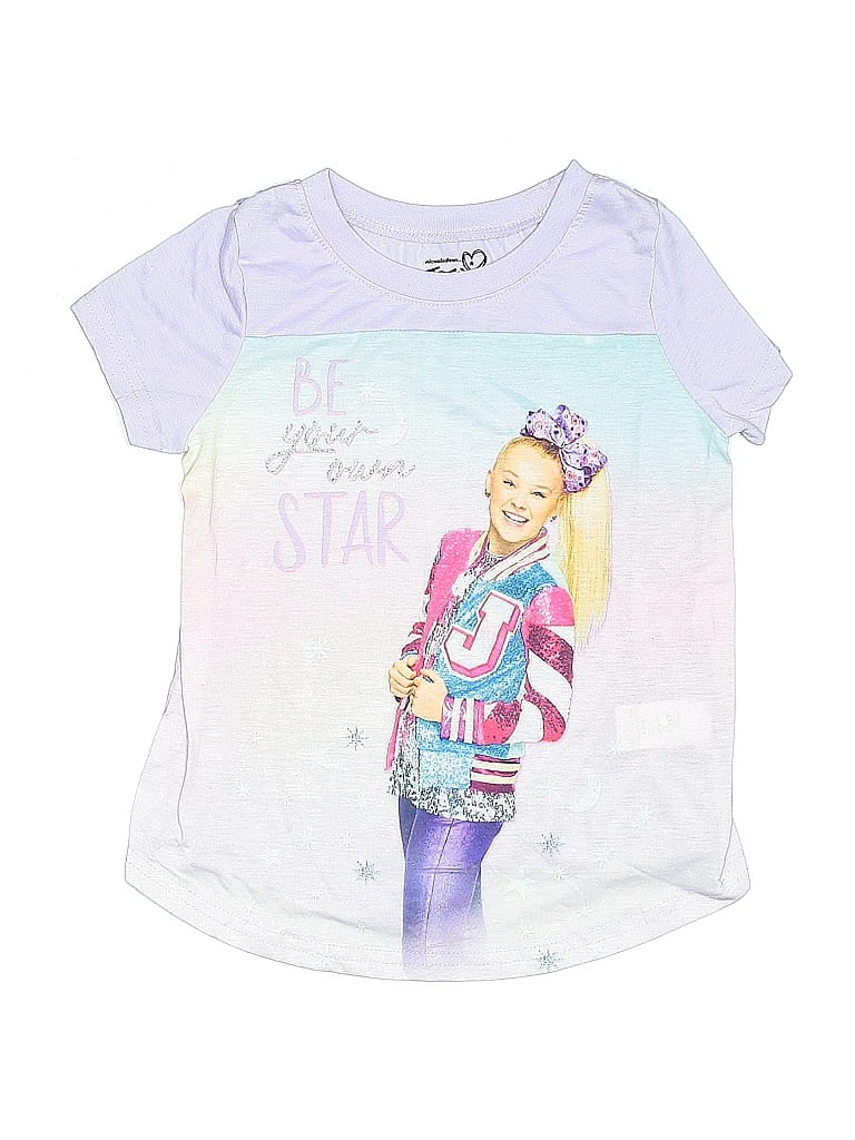 Pre-owned Nickelodeon Kids' Short Sleeve T-shirt In Purple