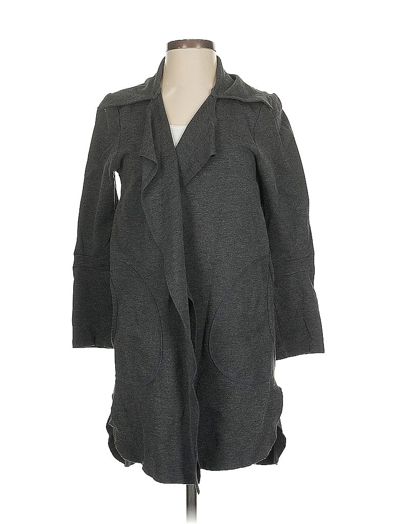 Pre-owned Clara Sun Woo Coat In Gray