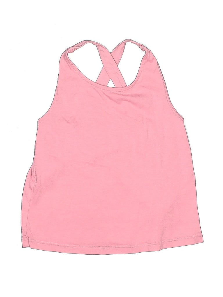 Pre-owned Boden Kids' Tank Top Pink Halter Neckline Tops